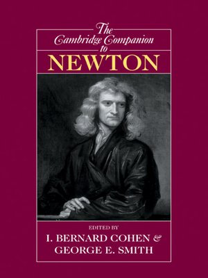cover image of The Cambridge Companion to Newton